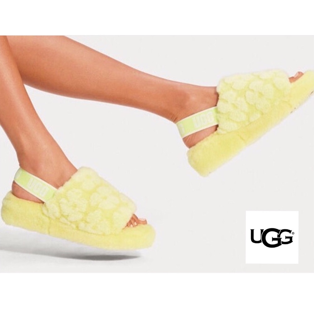 UGG Fluff Yeah Poppy Slide Slippers